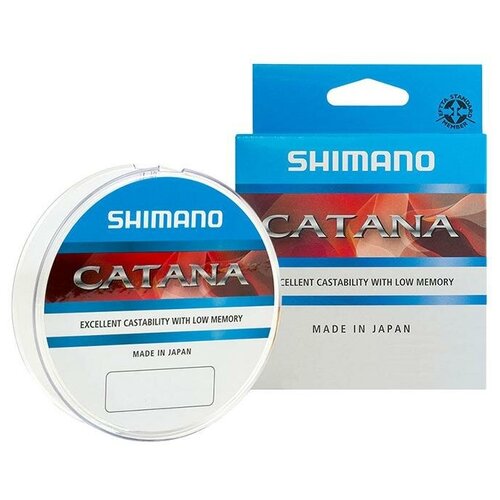 фото Леска shimano catana spinning 100 м прозрачная 0.165 мм 2.9 кг