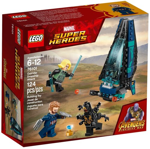 LEGO Marvel Super Heroes 76101 Атака всадников, 124 дет.