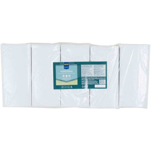 Полотенца бумажные однослойные METRO PROFESSIONAL V(ZZ), 23х23 см, система H3, 5 уп. по 250 л. бумажное полотенце maneki полотенца бумажные однослойные kabi v сложения