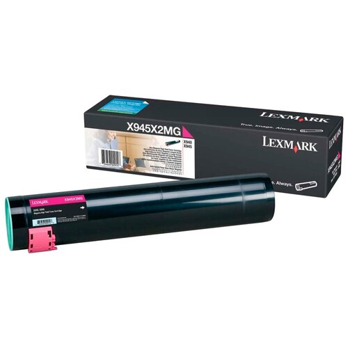 Картридж Lexmark X945X2MG, 22000 стр, пурпурный картридж lexmark x950x2mg 22000 стр пурпурный