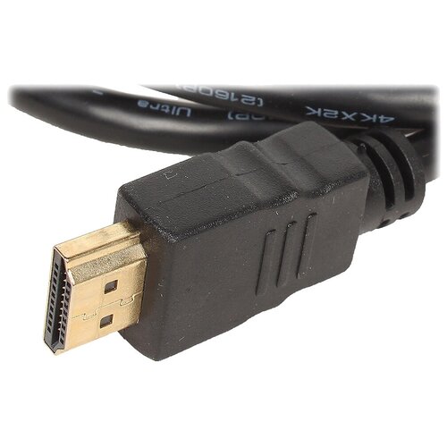 Кабель Telecom HDMI - HDMI (TCG200), 2 м, черный кабель telecom hdmi hdmi tcg255 2 м черный