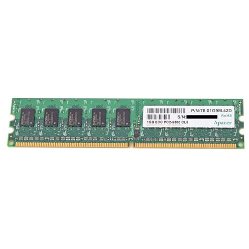 Оперативная память Apacer 1 ГБ DDR2 667 МГц DIMM CL5 оперативная память patriot memory 1 гб ddr2 667 мгц dimm cl5 psd21g6672