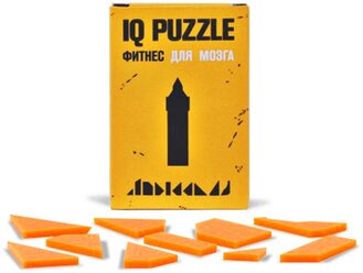 Головоломка IQ PUZZLE Биг-Бен желтый