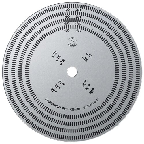 фото Стробоскопический диск audio-technica at6180a серый