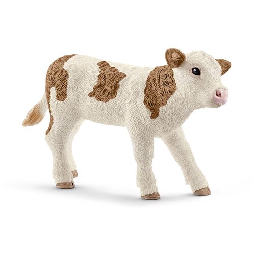 фигурка schleich смурфета мечтающая 20731 5 5 см Фигурка Schleich Симментальский теленок 13802, 5 см