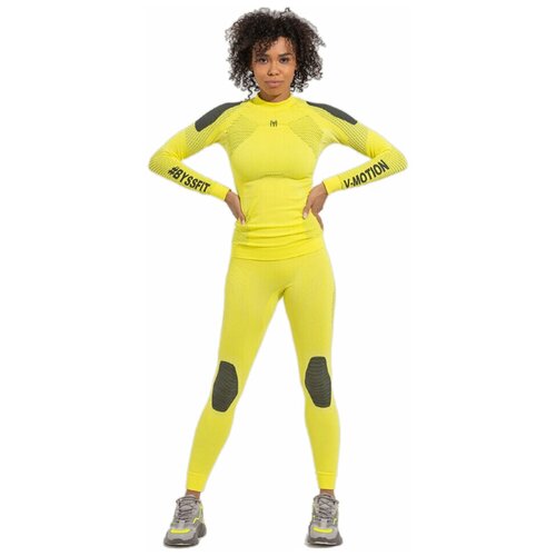 фото Термобелье женское v-motion комплект alpinesports (ж) желтый неоновый l