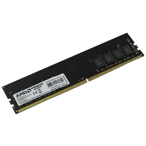 Оперативная память AMD 4 ГБ DDR4 2666 МГц DIMM CL16 R744G2606U1S-UO