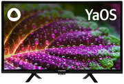 24" Телевизор SunWind SUN-LED24XS310, HD, черный, смарт ТВ, YaOS