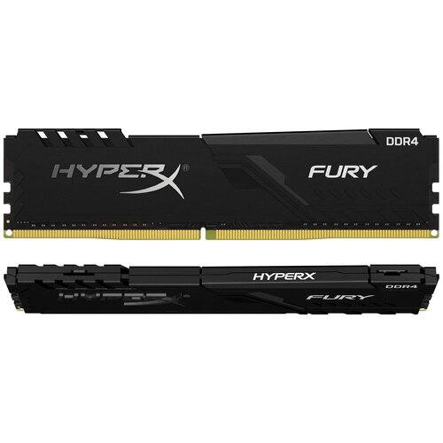 Модуль памяти DDR4 32GB 216GB HyperX HX432C16FB4K232 Fury black 3200MHz CL16 135V 1R 16Gbit Intel XMP 1550600₽