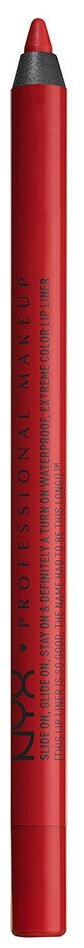 NYX professional makeup Карандаш для губ Slide On Lip Pencil, Red Tape 12