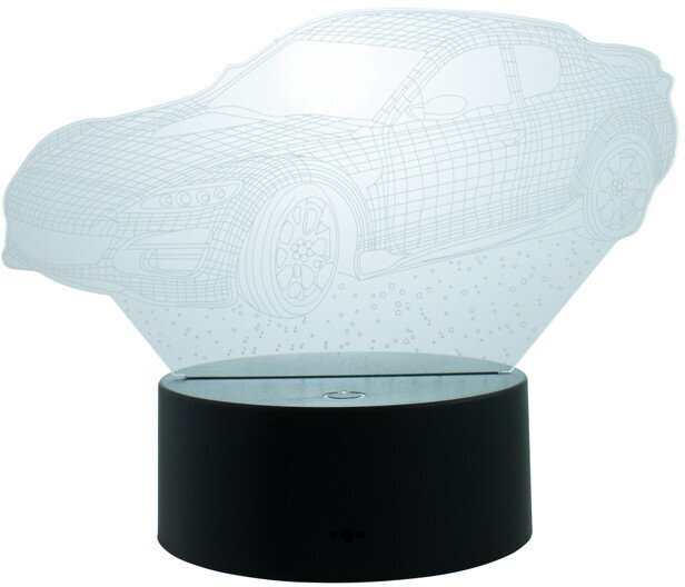 Светильник ночник светодиодный старт LED 3D 2Вт Авто - фотография № 1