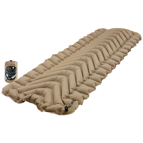 Надувной коврик KLYMIT Static V Recon, песочный (06SVCy02C)