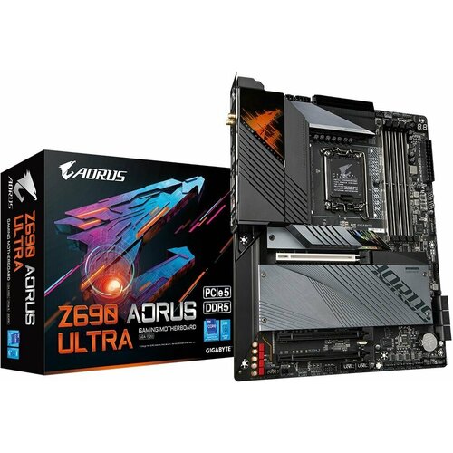 Материнская плата GIGABYTE Z690 S1700 ATX Z690 AORUS ULTRA 11 3497200₽
