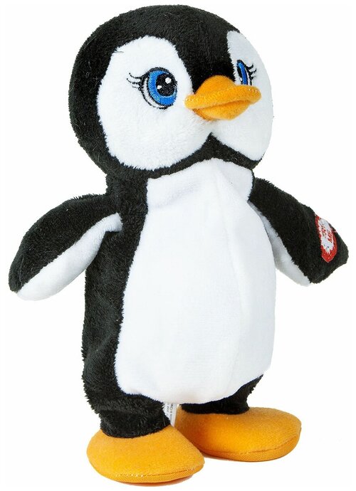 Пингвин, 20 см, черный/белый