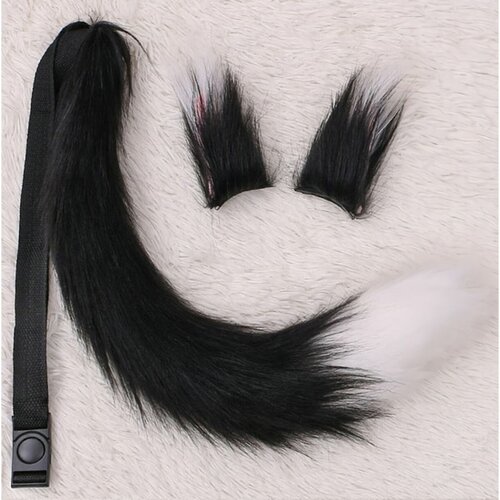 Лисий хвост и ушки косплей