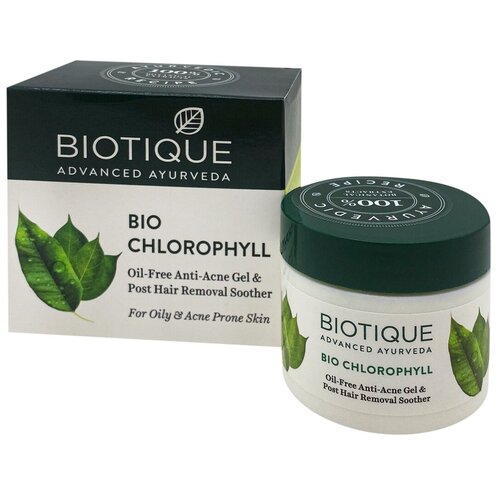 Biotique Гель для проблемной кожи Bio Chlorophyll, 50 мл гель для лица biotique bio chlorophyll 50 гр