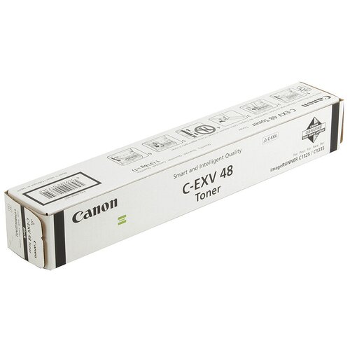 Картридж Canon C-EXV48 BK (9106B002), 16500 стр, черный тонер canon c exv48y ir c1325if 1335if желтый оригинальный ресурс 11500 стр 9109b002 1 шт