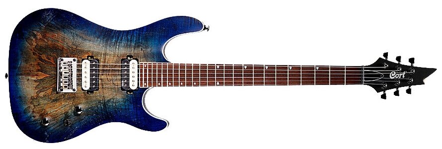 Электрогитара Cort KX300 open pore cobalt burst