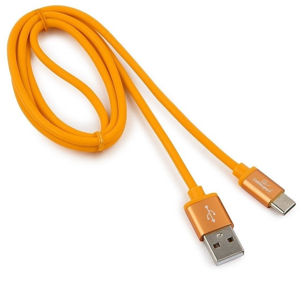 USB Type-C кабель Cablexpert CC-S-USBC01O-1M