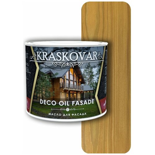 Масло для фасада Kraskovar Deco Oil Fasade масло для террас kraskovar deco oil terrace имбирь 0 75л