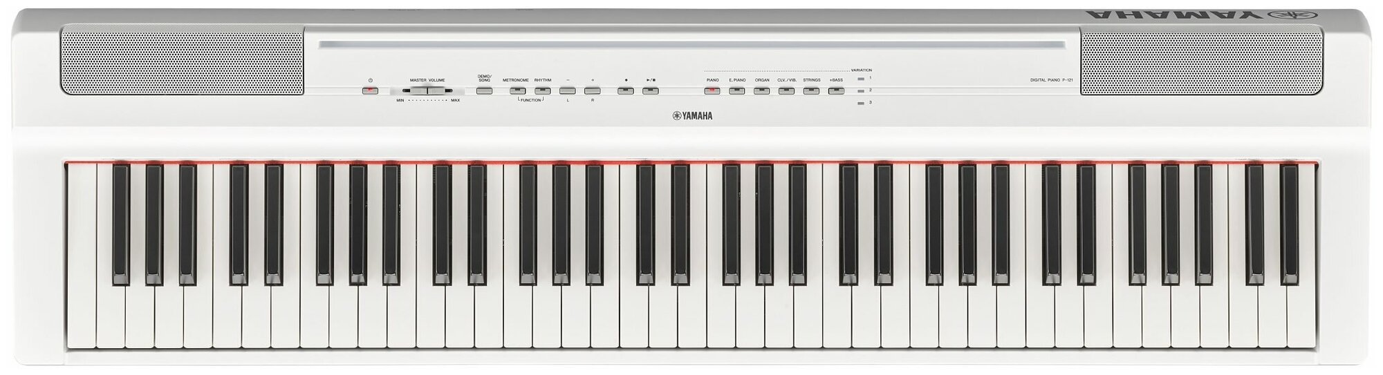 Цифровое пианино YAMAHA P-121 белый