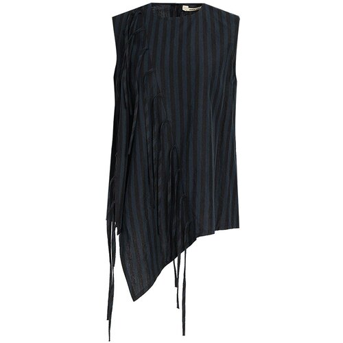 фото Топ damir doma, хлопок, размер 40, синий