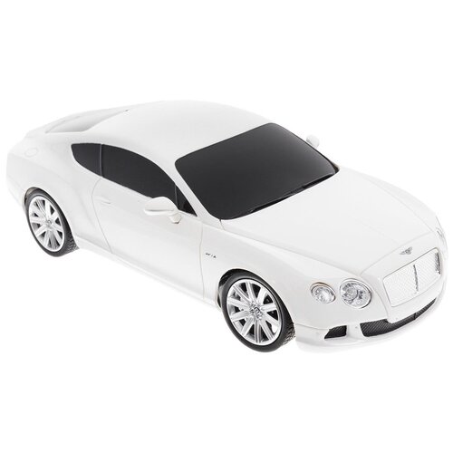 Легковой автомобиль Rastar Bentley Continental GT Speed (48600), 1:24, 20 см, белый каталка толокар ocie машина bentley continental gt speed цвет красный