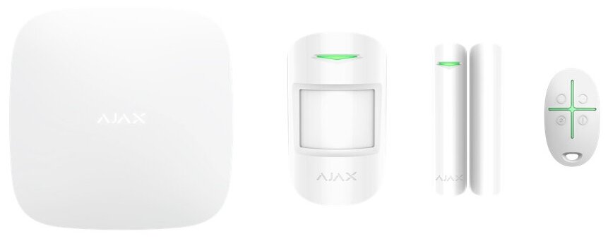 Стартовый комплект сигнализации Ajax StarterKit Plus, белый