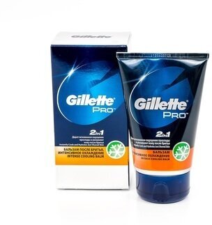 Охлаждающий бальзам после бритья Gillette Pro 2-в-1 Intense Cooling, 100 мл - фото №9