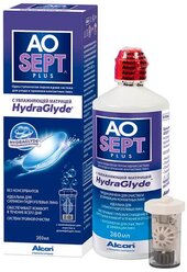 Aosept Plus with HydraGlyde 360 ml Универсальный раствор