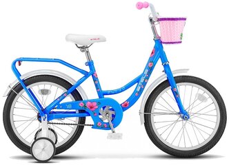 Детский велосипед STELS Flyte Lady 18 Z011 (2019) голубой 12" (требует финальной сборки)
