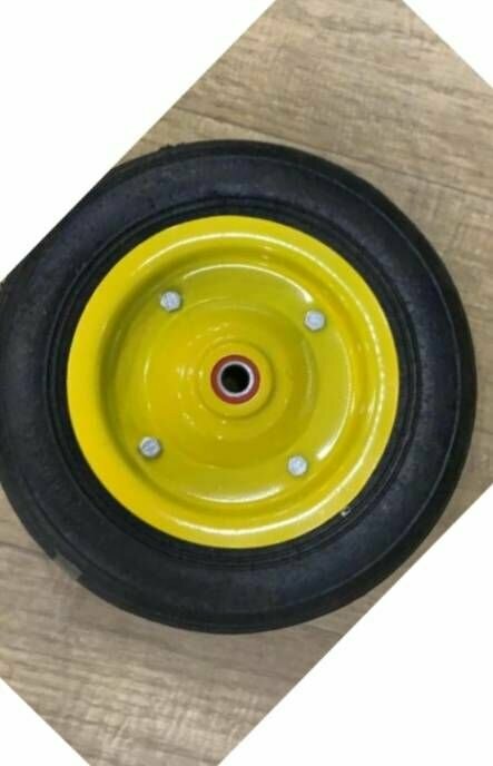 Колесо для тачки полиуретановое 3.25-8, внутренний диаметр 20мм - фотография № 5