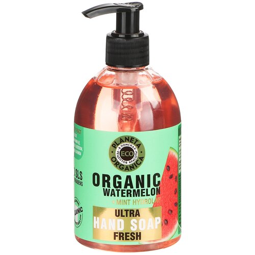 Мыло для рук PLANETA ORGANICA ECO Освежающее Organic Watermelon, 300 мл