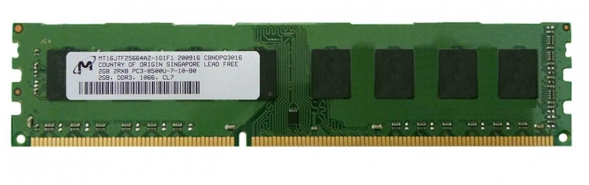 Оперативная память Micron MT16JTF25664AZ-1G1F1 DDRIII 2Gb