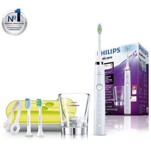 звуковая зубная щетка Philips Sonicare DiamondClean HX9332/35, белый