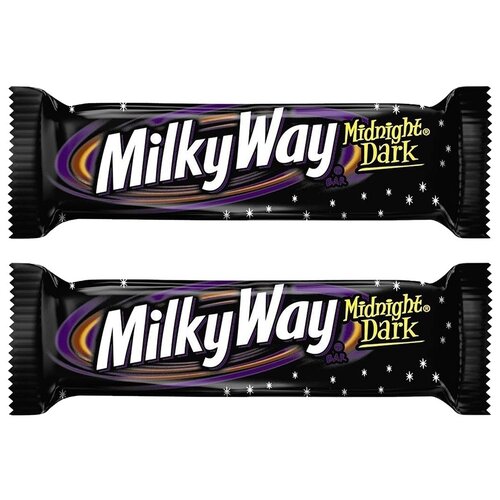 фото Шоколадный батончик milky way midnight dark (2 шт. по 49,9 гр.)