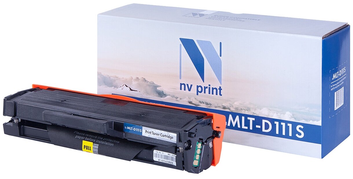 Картридж NV Print MLT-D111S для Samsung, 1000 стр, черный