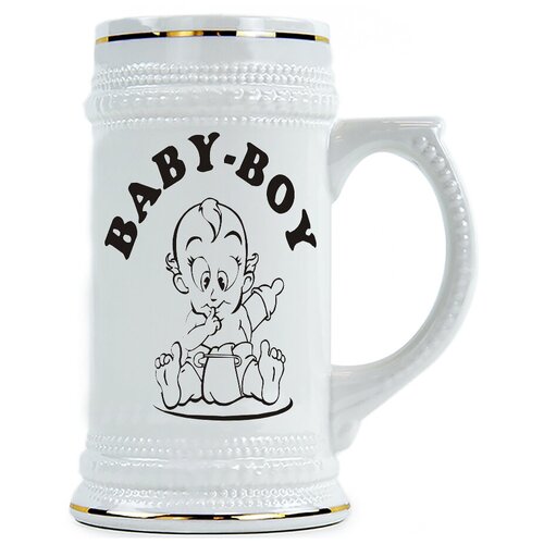 фото Пивная кружка baby-boy , бэби-бой drabs