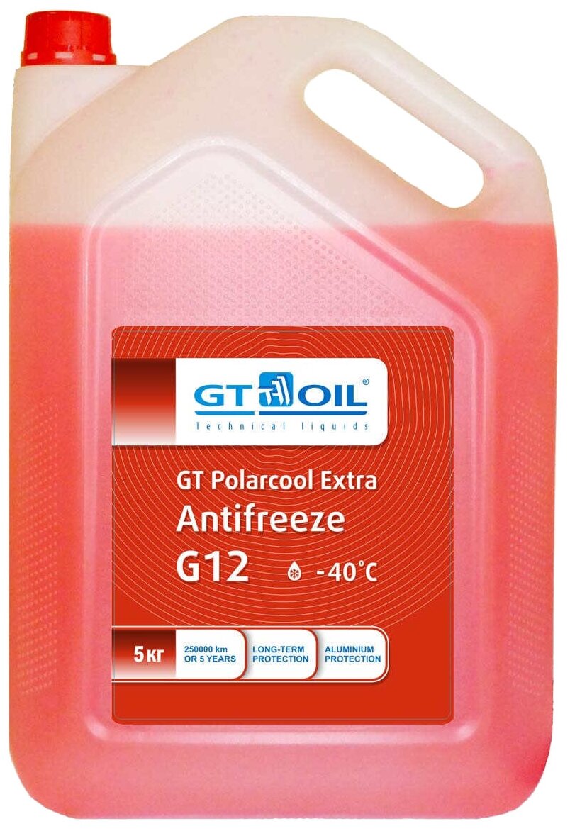 Антифриз GT OIL GT Polarcool Extra Antifreeze G12