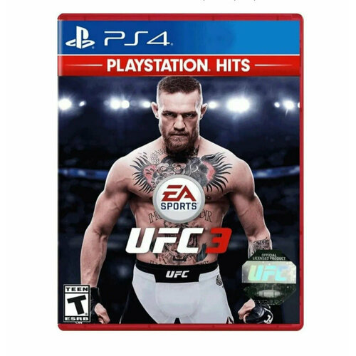 Диск с игрой UFC 3 для PS4 (рус. суб.)