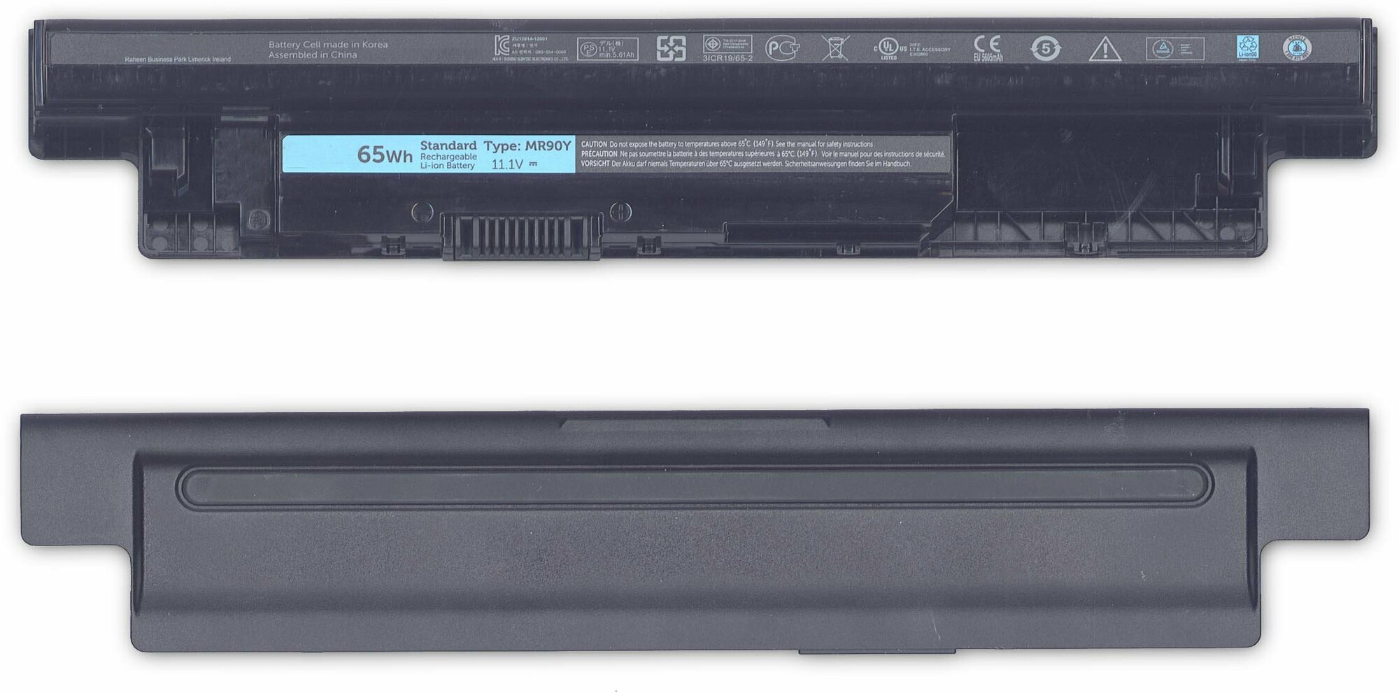 Аккумуляторная батарея для ноутбука Dell Inspiron 15-3521 (MR90Y) 65Wh