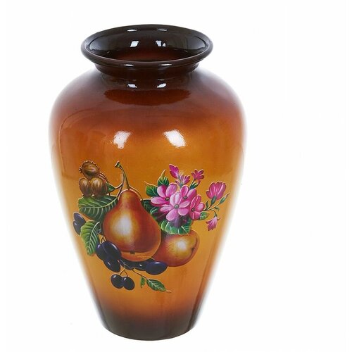 Ваза для цветов декора керамика 28 коричневый Натюрморт ENS 1758₽