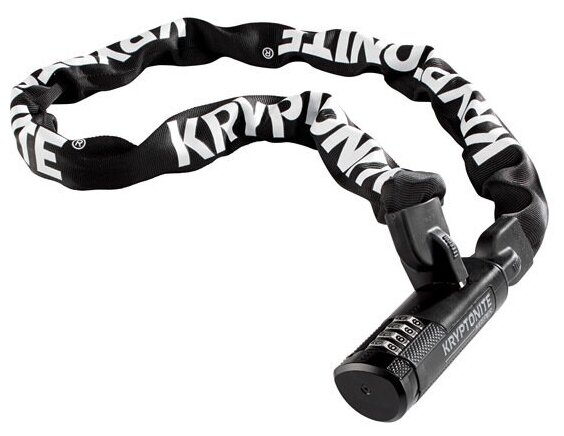 Велозамок Kryptonite Keeper 712 Combination Integrated Chain (7mm x 120cm)