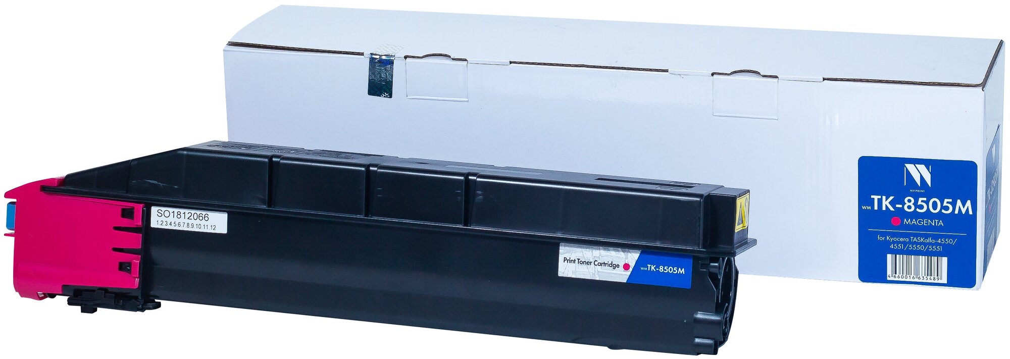 картриджи NV Print ( Kyocera Tk-8505m) Magenta для TASKalfa -4550/4551/5550/5551 NV-TK8505 .