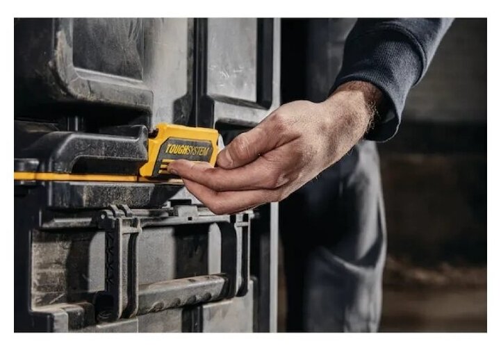 Ящик-модуль для электроинструмента "DEWALT TOUGHSYSTEM 2.0 DS400" пластмассовый с органайзерами - фотография № 3