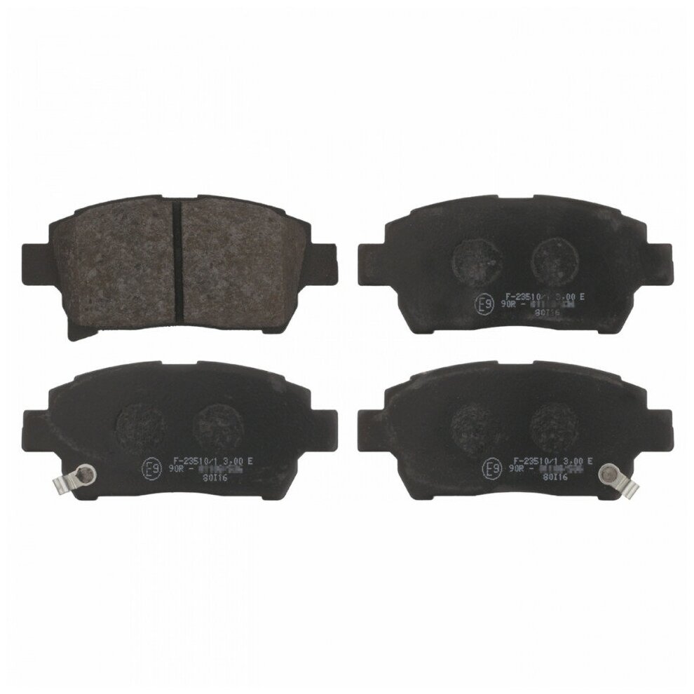 Дисковые тормозные колодки задние Bosch 0986494658 для SEAT, Audi, Skoda, Volkswagen (4 шт.) - фотография № 15