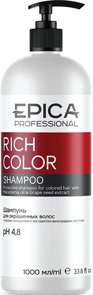 Шампунь для окрашенных волос / Rich Color 1000 мл