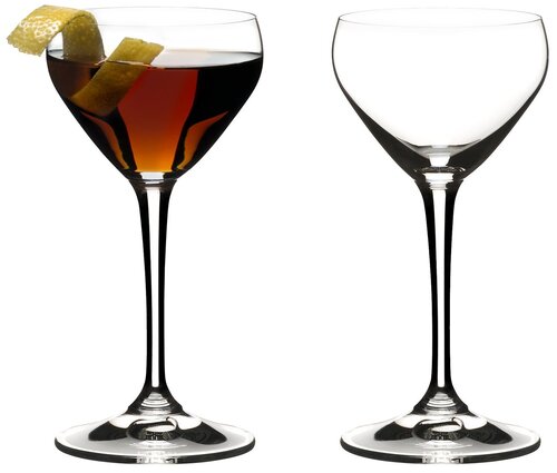 Набор бокалов Riedel Drink Specific Glassware Nick & Nora 6417/05, 140 мл, 2 шт., прозрачный