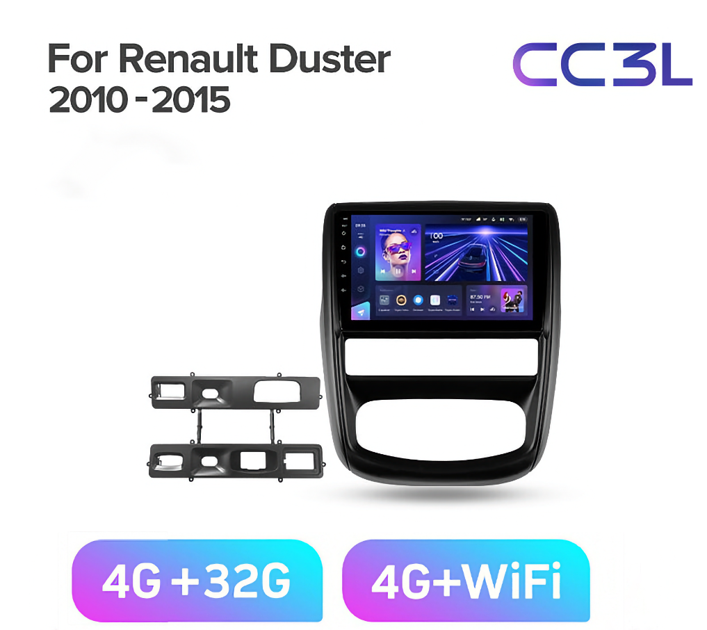 Магнитола Teyes CC3L 4/32 Renault Duster 2010-2015