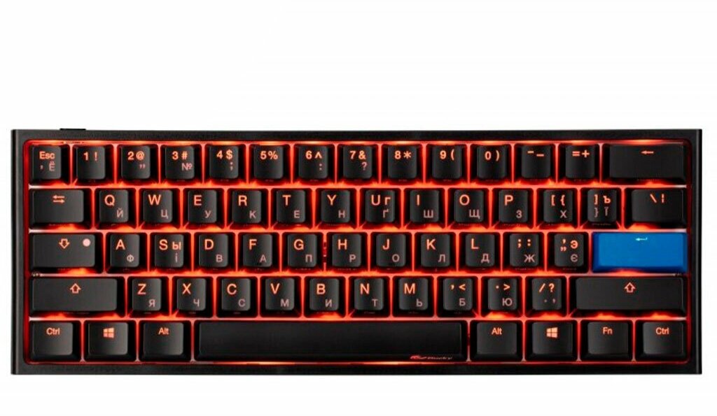 Клавиатура Ducky One 2 RGB Mini Cherry MX Brown